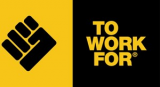 Logo for de brand ToWorkFor